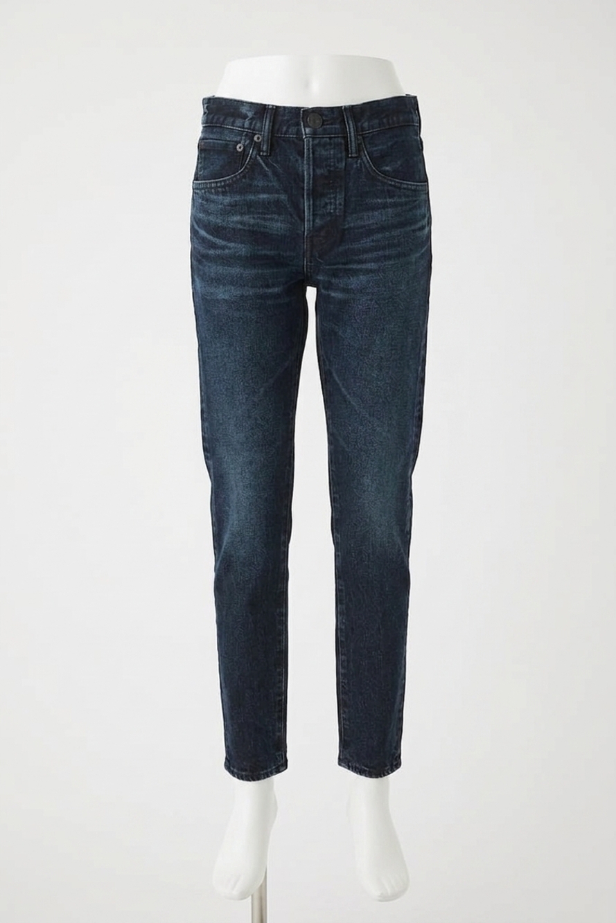 NEW MOUSSY women's mv dickson tapered jean in navy